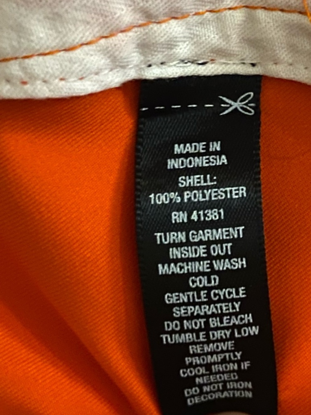 RLX Ralph Lauren Men's Size 36 X 30 Orange Straight Leg Golf Pants ⛳️ - Picture 8 of 12